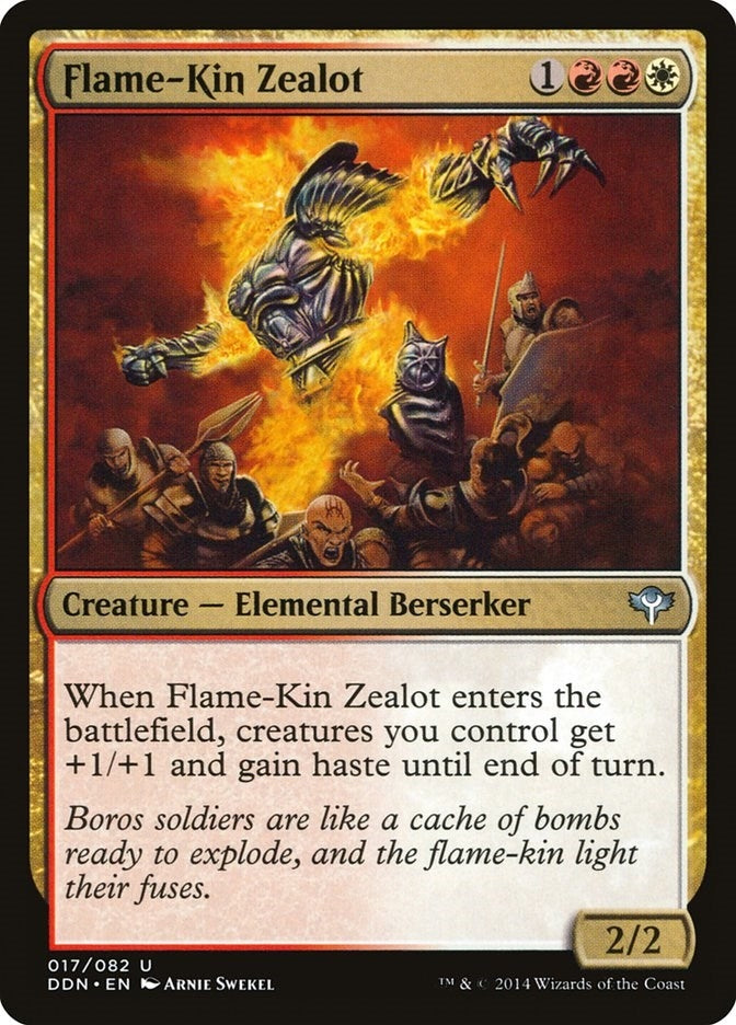 Flame-Kin Zealot (17) (Duel Decks: Speed vs. Cunning)
