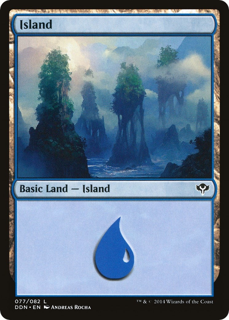 Island (077) (77) (Duel Decks: Speed vs. Cunning)
