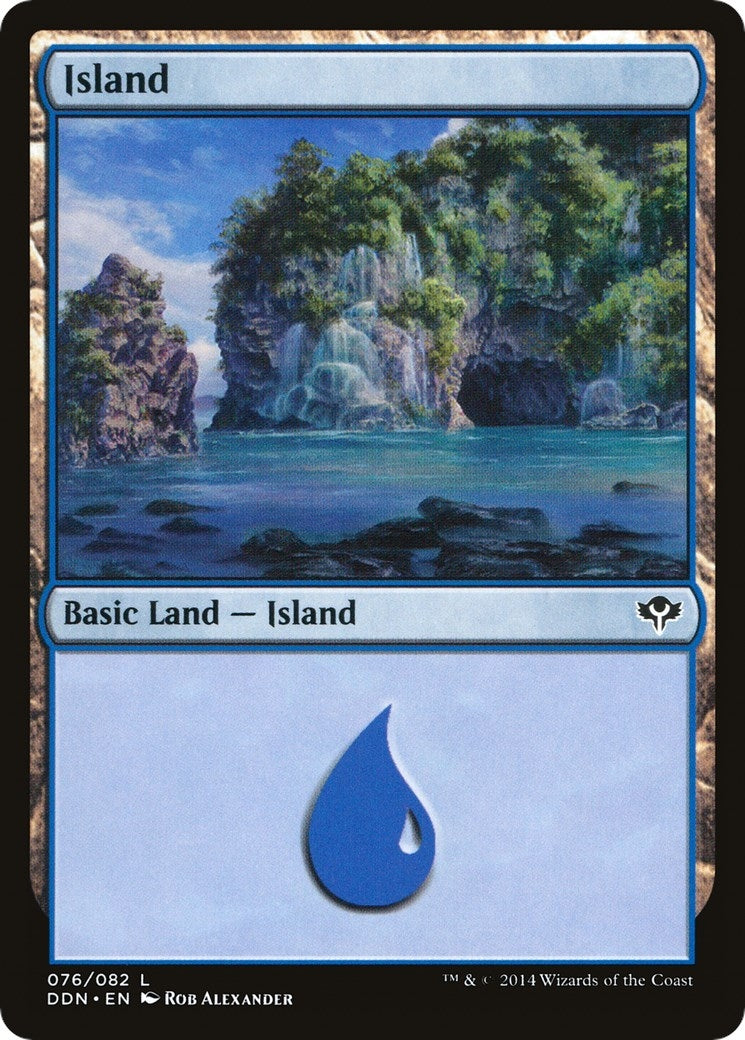 Island (076) (76) (Duel Decks: Speed vs. Cunning)