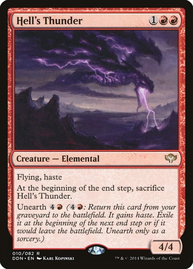 Hell's Thunder (10) (Duel Decks: Speed vs. Cunning)
