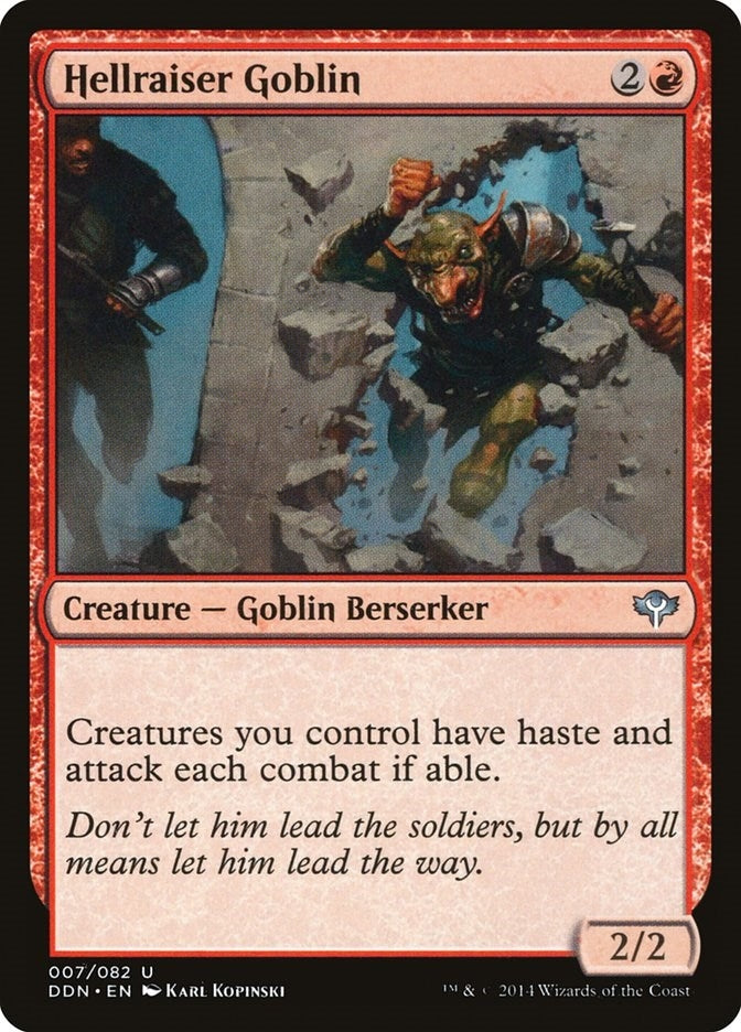 Hellraiser Goblin (7) (Duel Decks: Speed vs. Cunning)