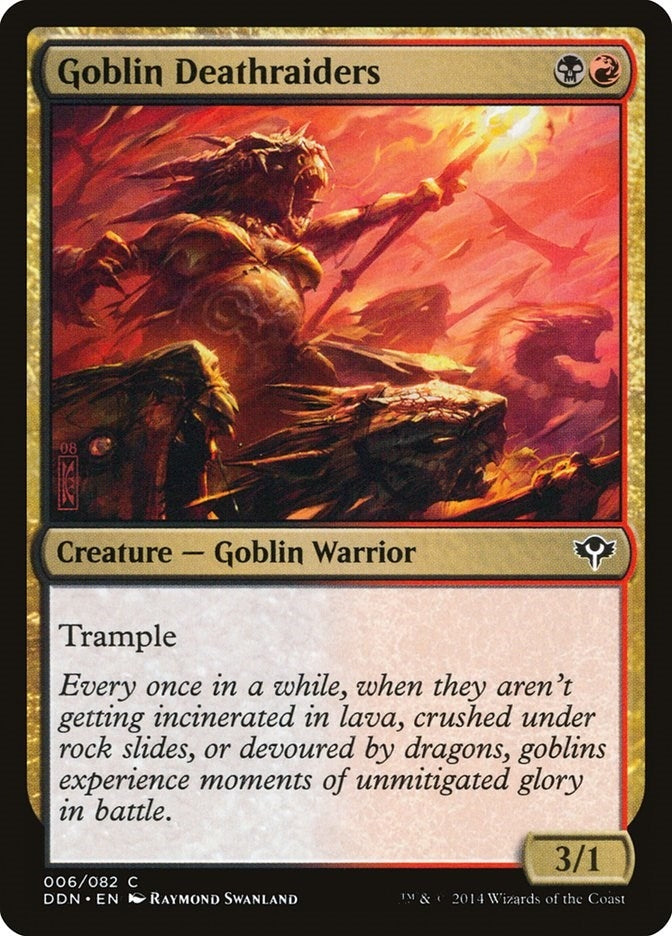 Goblin Deathraiders (6) (Duel Decks: Speed vs. Cunning)
