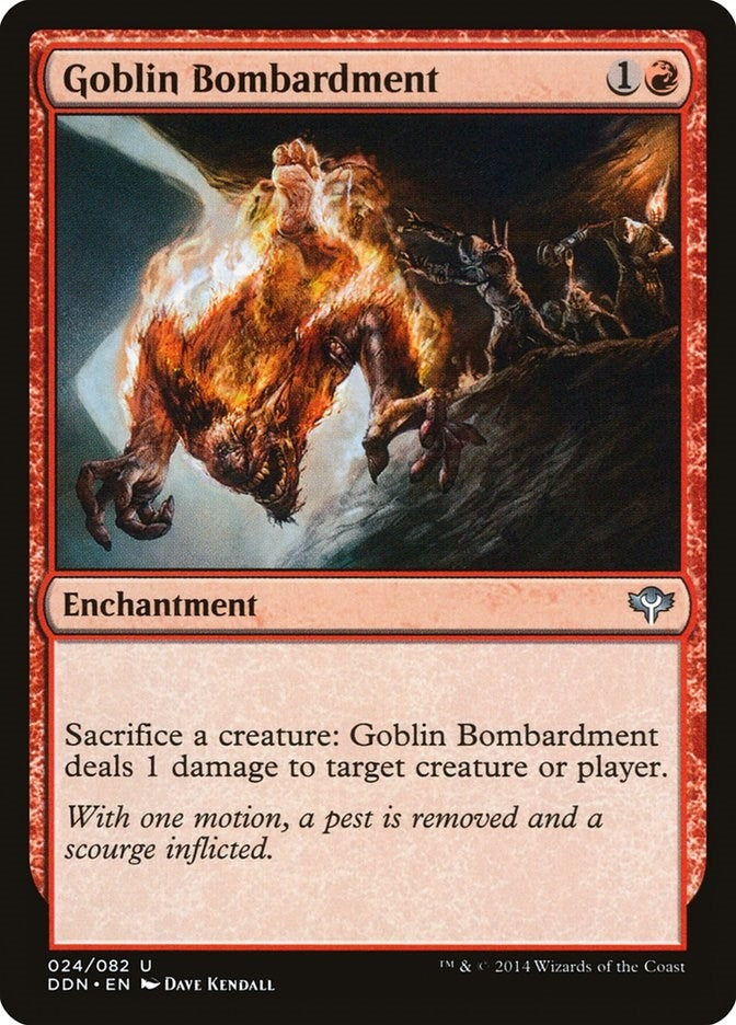 Goblin Bombardment (24) (Duel Decks: Speed vs. Cunning)