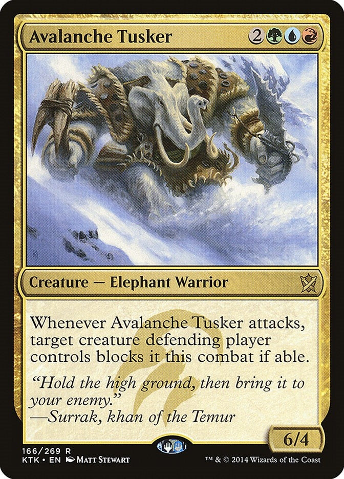Avalanche Tusker (166) (Khans of Tarkir)