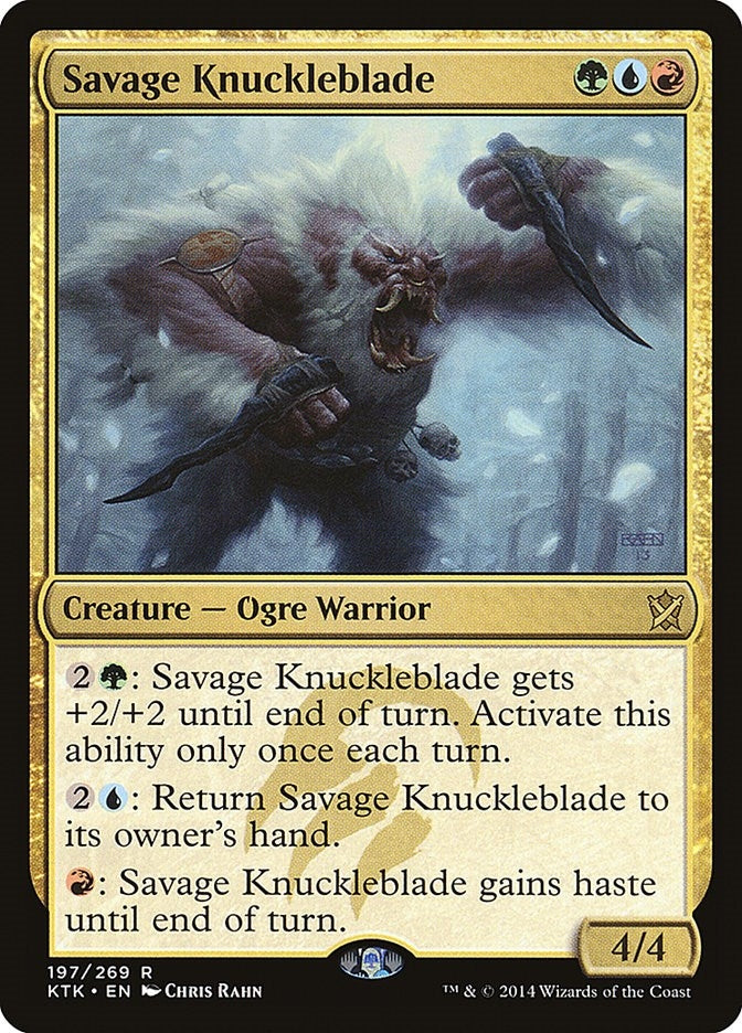 Savage Knuckleblade (197) (Khans of Tarkir)