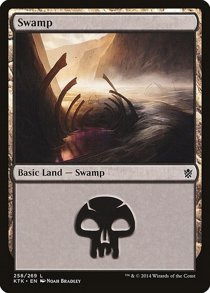 Swamp (258) (258) (Khans of Tarkir)