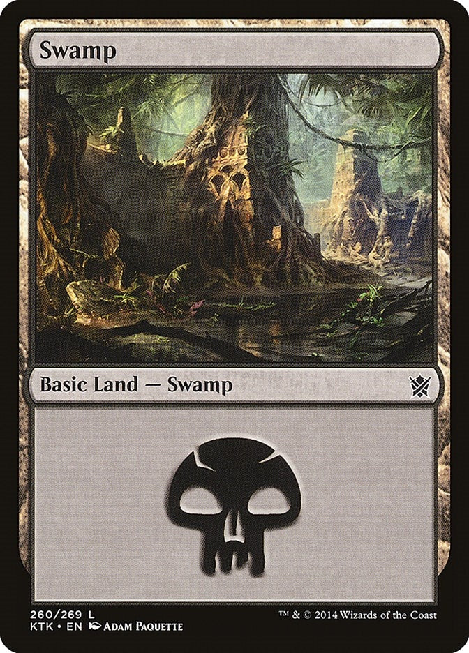 Swamp (260) (260) (Khans of Tarkir)