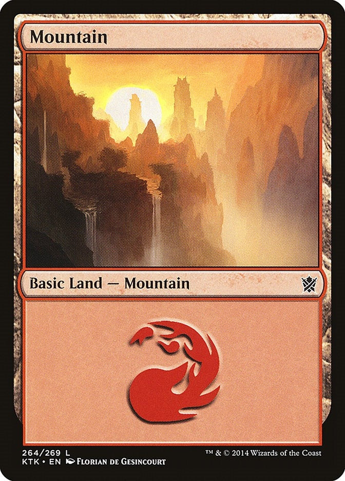Mountain (264) (264) (Khans of Tarkir)