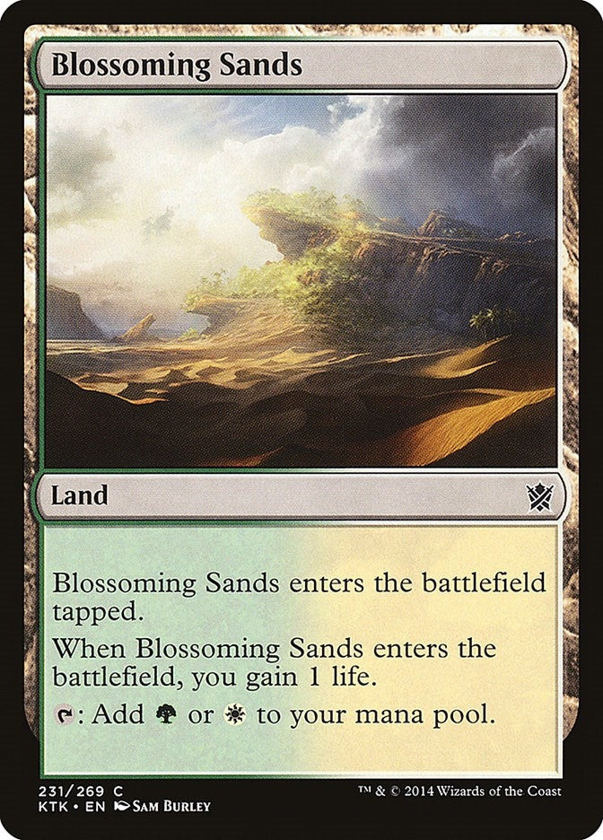 Blossoming Sands (231) (Khans of Tarkir)