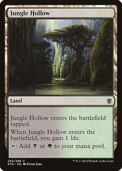 Jungle Hollow (235) (Khans of Tarkir)