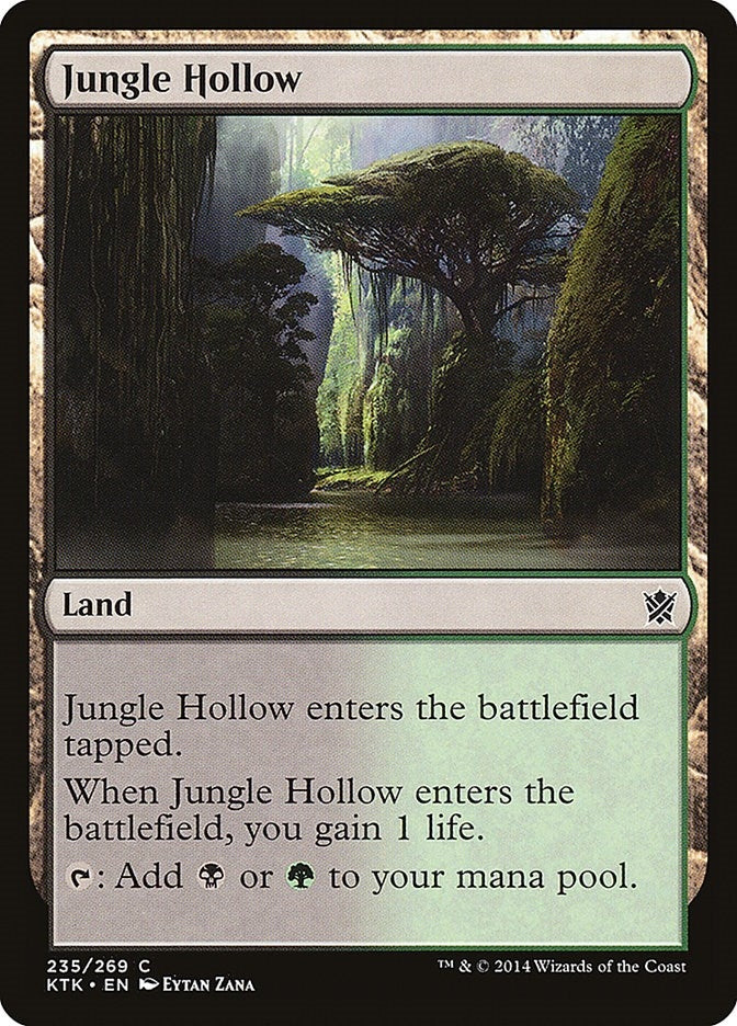 Jungle Hollow (235) (Khans of Tarkir)