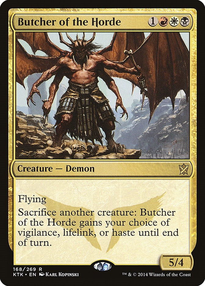 Butcher of the Horde (168) (Khans of Tarkir)