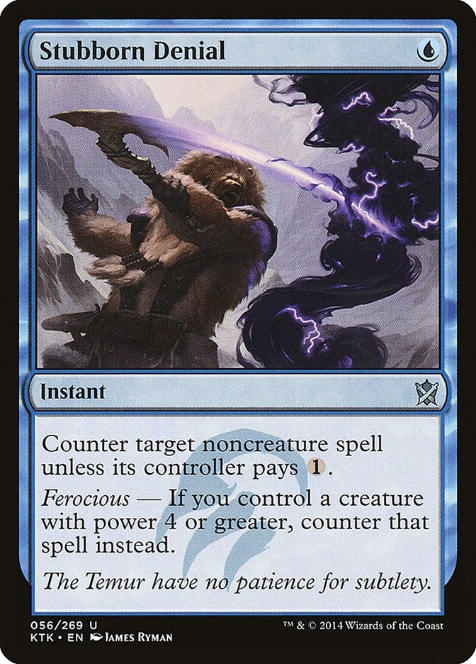 Stubborn Denial (56) (Khans of Tarkir)
