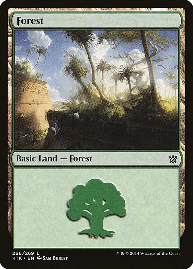 Forest (266) (266) (Khans of Tarkir)