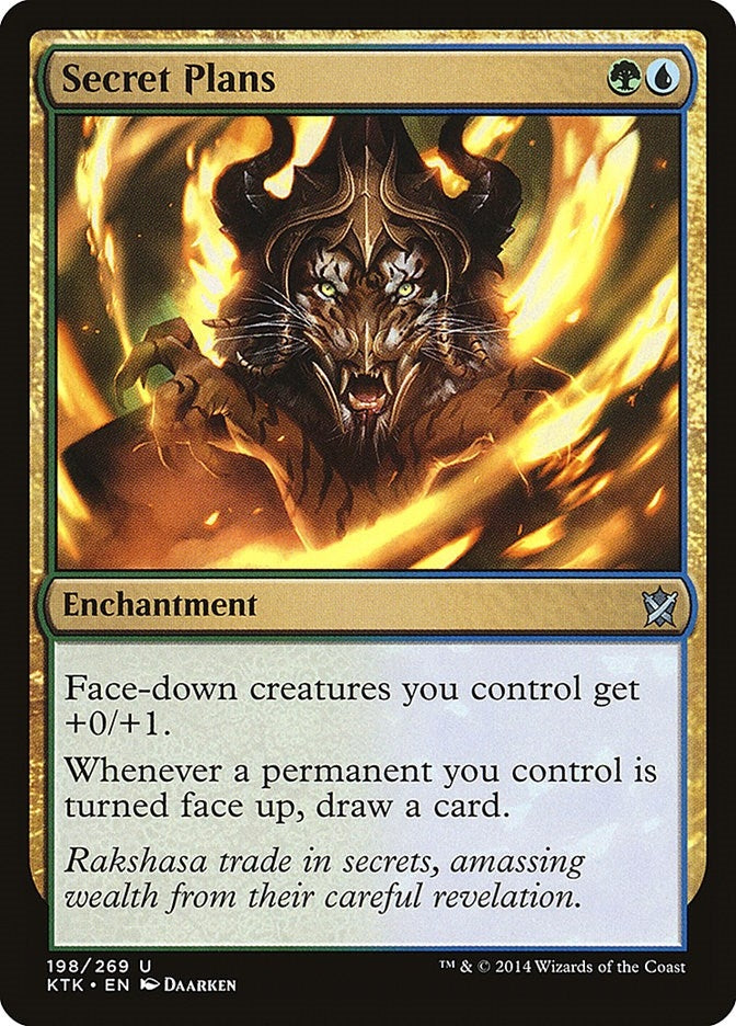 Secret Plans (198) (Khans of Tarkir)