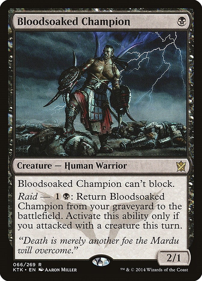 Bloodsoaked Champion (66) (Khans of Tarkir)