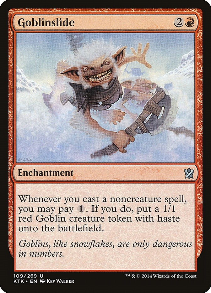 Goblinslide (109) (Khans of Tarkir)