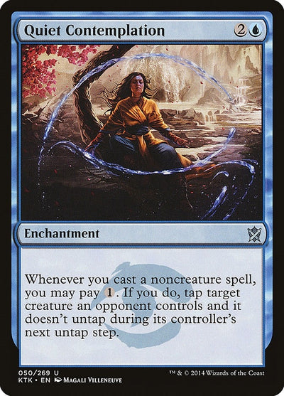 Quiet Contemplation (50) (Khans of Tarkir)