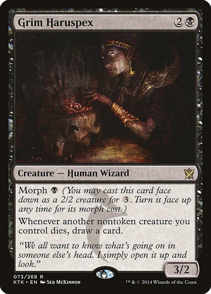 Grim Haruspex (73) (Khans of Tarkir)