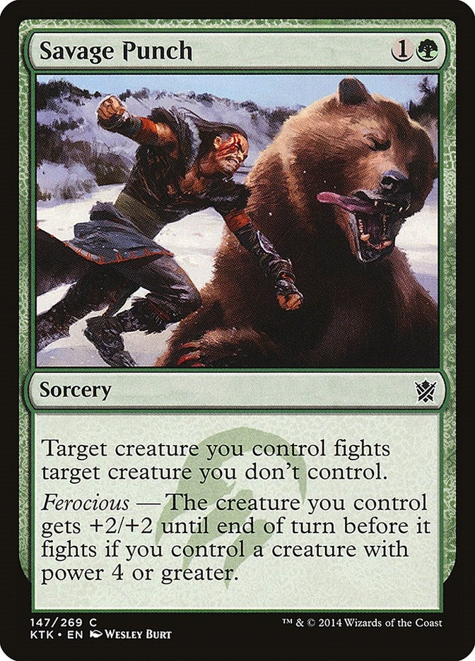 Savage Punch (147) (Khans of Tarkir)