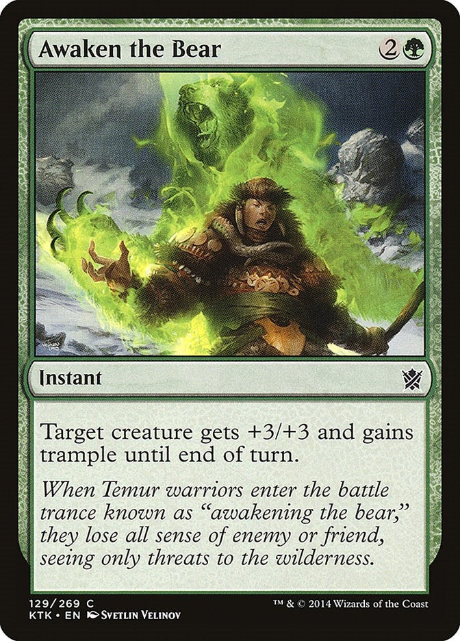 Awaken the Bear (129) (Khans of Tarkir)