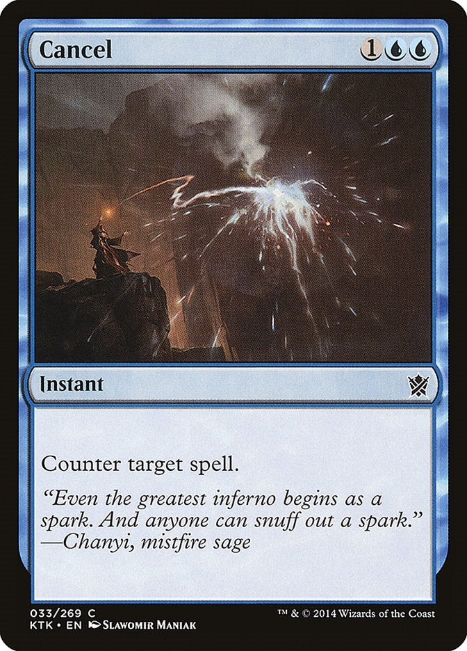 Cancel (33) (Khans of Tarkir)
