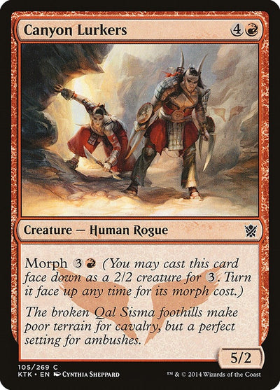 Canyon Lurkers (105) (Khans of Tarkir)