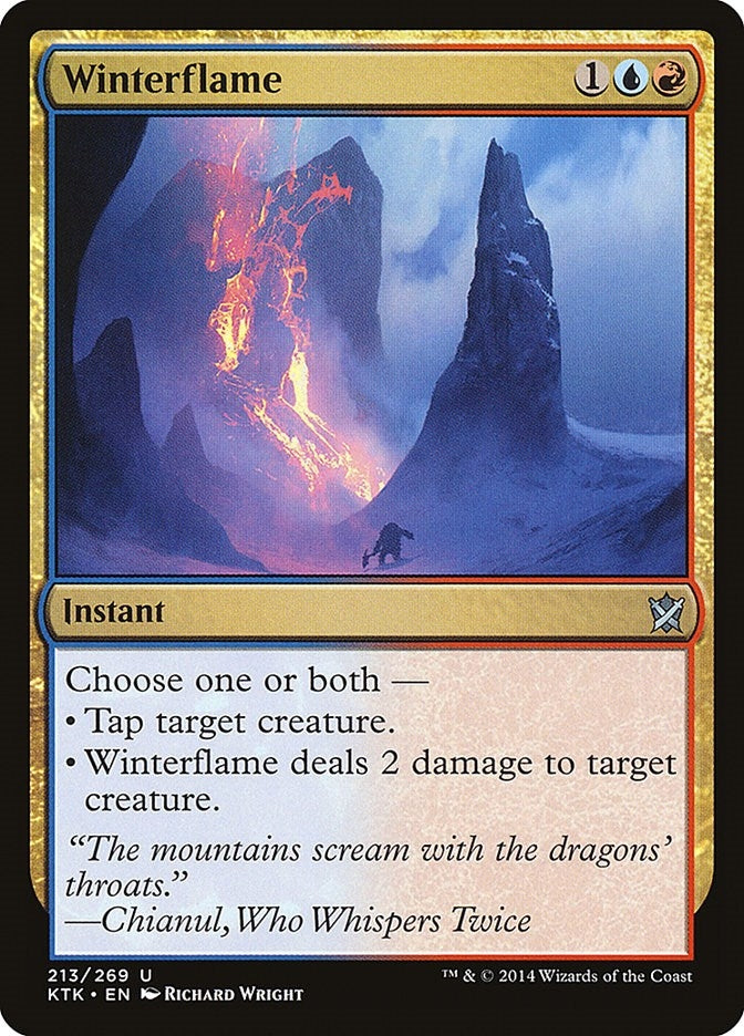 Winterflame (213) (Khans of Tarkir)