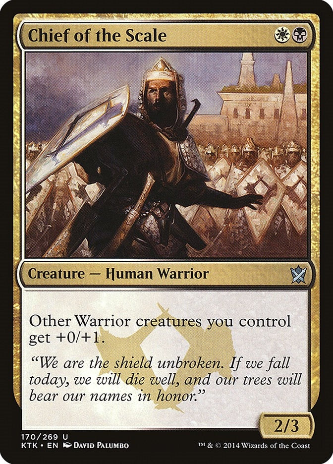 Chief of the Scale (170) (Khans of Tarkir)