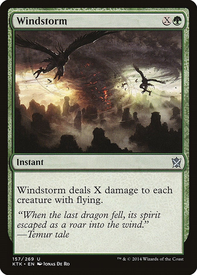 Windstorm (157) (Khans of Tarkir)