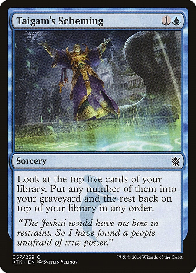 Taigam's Scheming (57) (Khans of Tarkir)