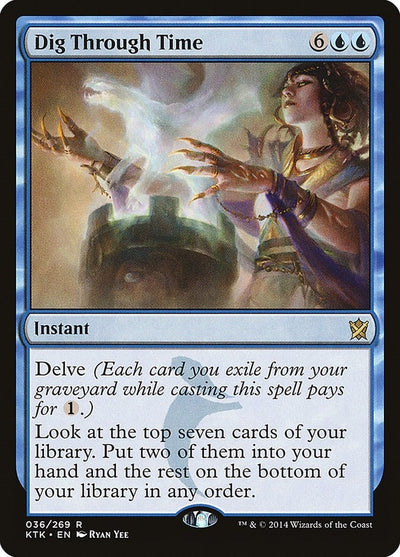 Dig Through Time (36) (Khans of Tarkir)
