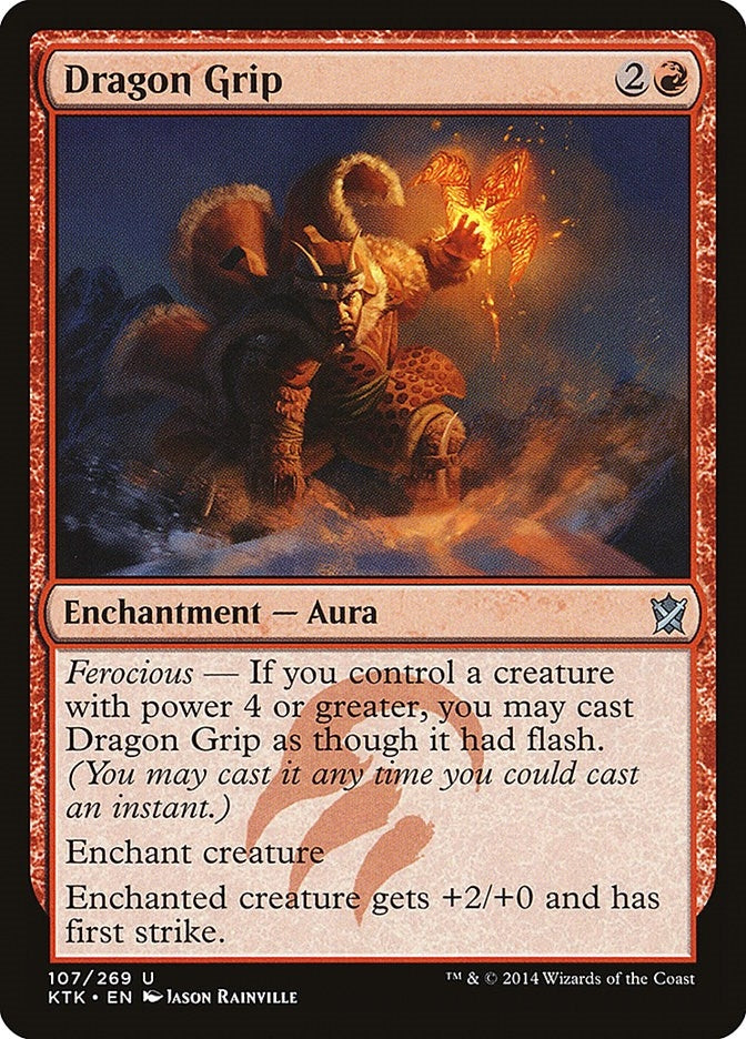 Dragon Grip (107) (Khans of Tarkir)