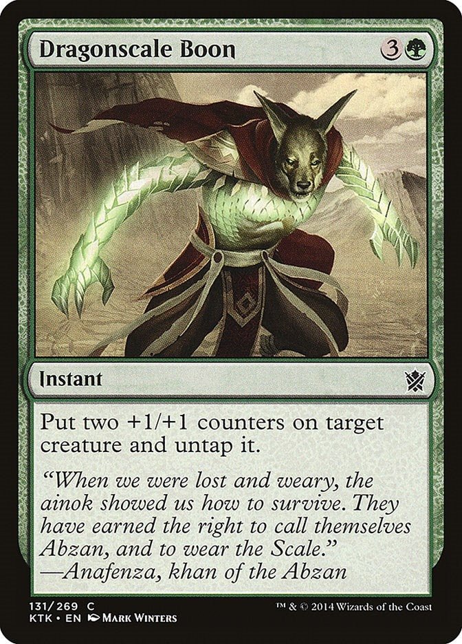 Dragonscale Boon (131) (Khans of Tarkir)