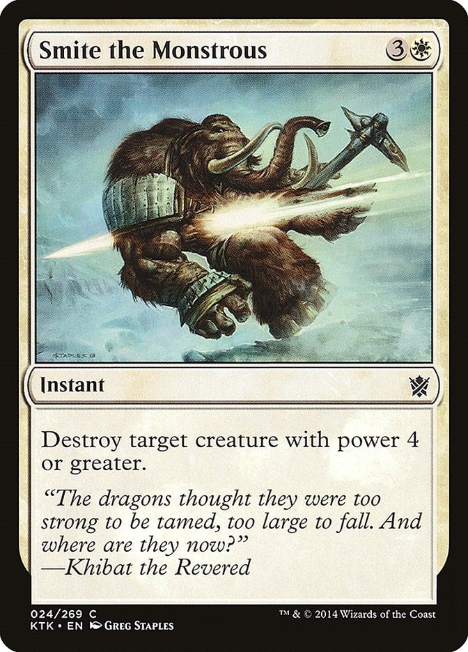 Smite the Monstrous (24) (Khans of Tarkir)