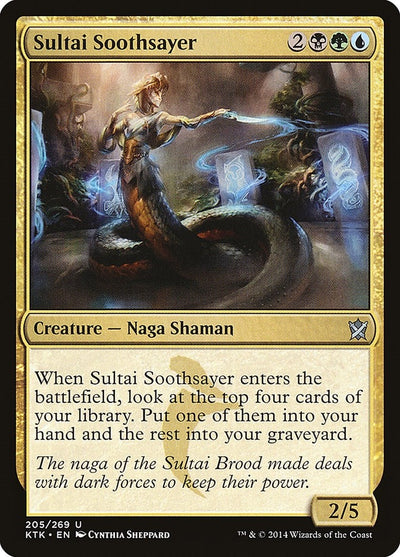 Sultai Soothsayer (205) (Khans of Tarkir)