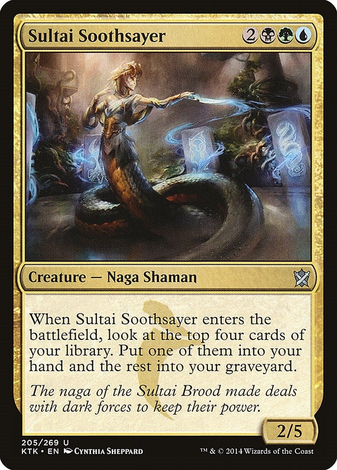 Sultai Soothsayer (205) (Khans of Tarkir)