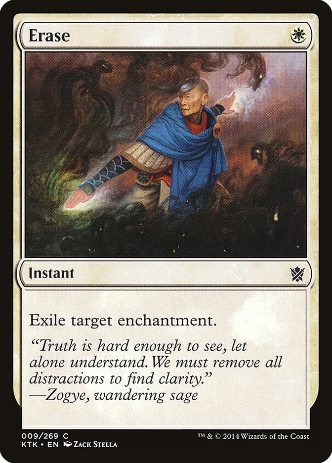 Erase (9) (Khans of Tarkir)