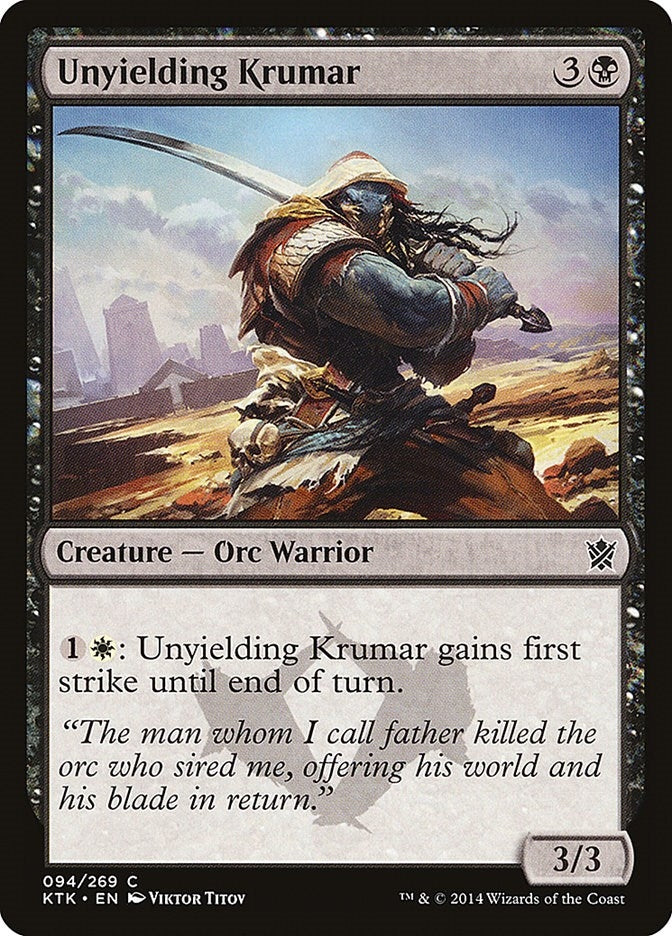 Unyielding Krumar (94)