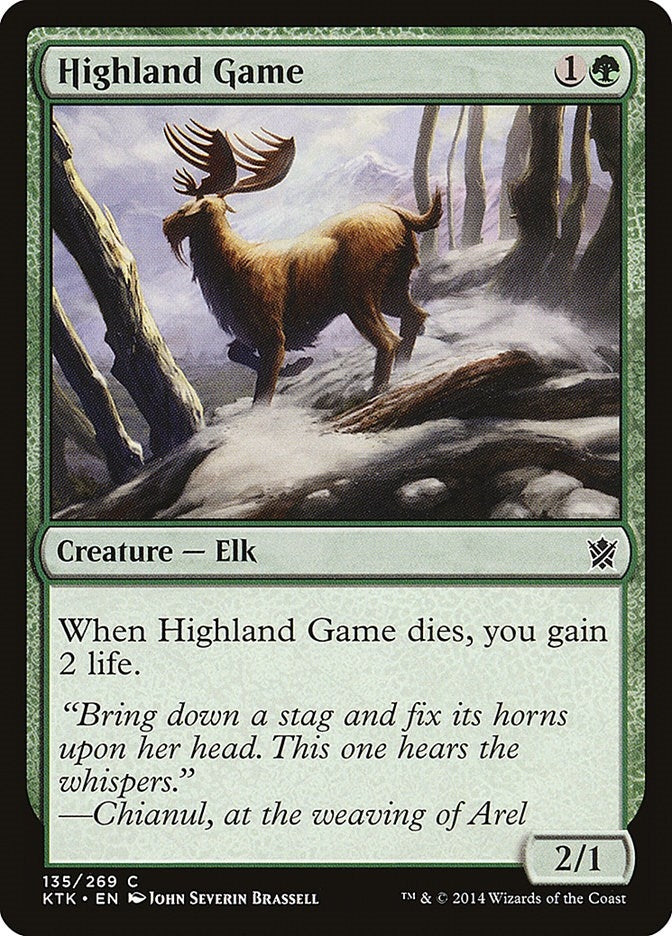 Highland Game (135) (Khans of Tarkir)