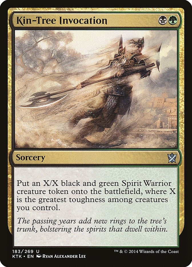Kin-Tree Invocation (183) (Khans of Tarkir)