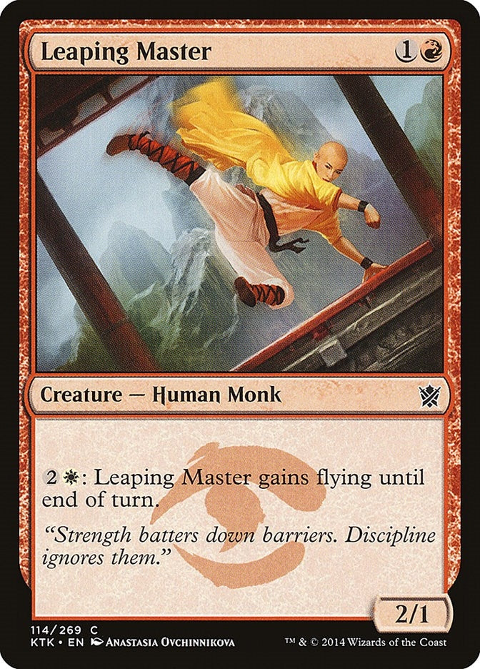 Leaping Master (114) (Khans of Tarkir)