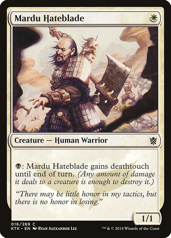 Mardu Hateblade (16) (Khans of Tarkir)