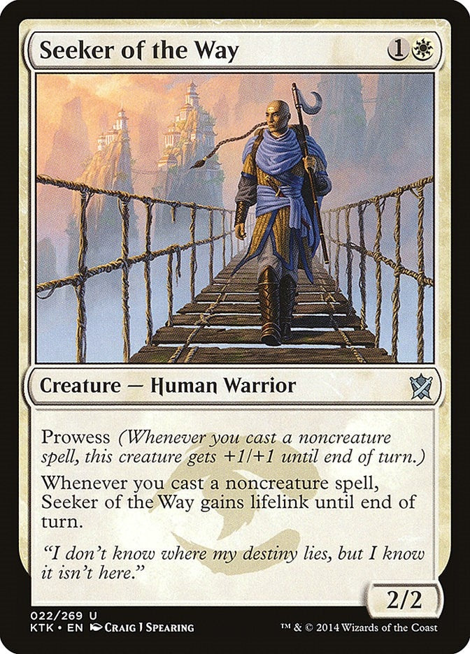 Seeker of the Way (22) (Khans of Tarkir)