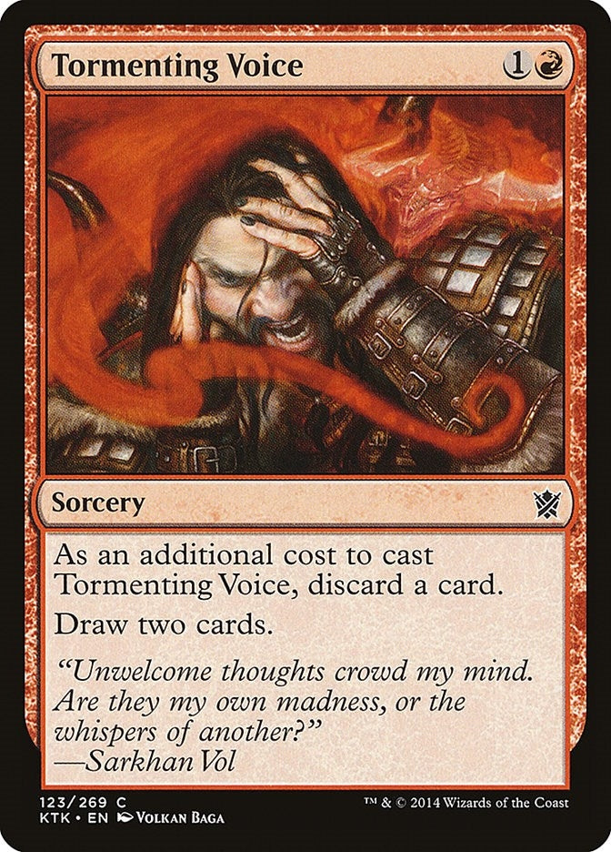 Tormenting Voice (123) (Khans of Tarkir)