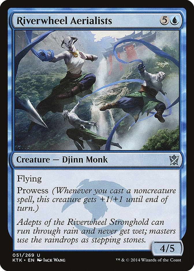 Riverwheel Aerialists (51) (Khans of Tarkir)