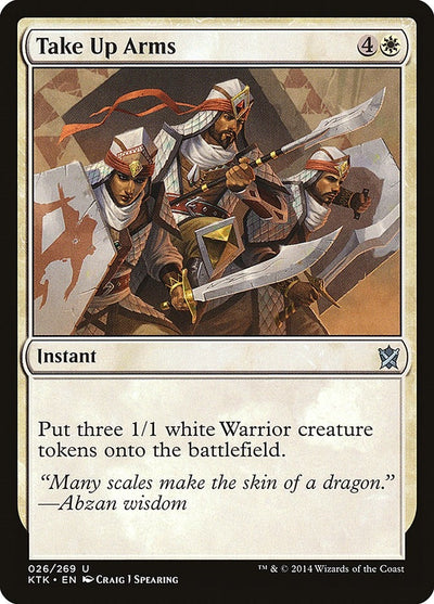 Take Up Arms (26) (Khans of Tarkir)