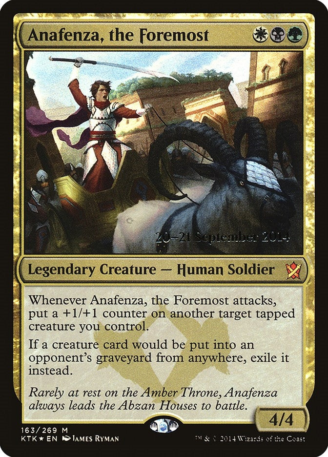 Anafenza, the Foremost (163) (Prerelease Cards)