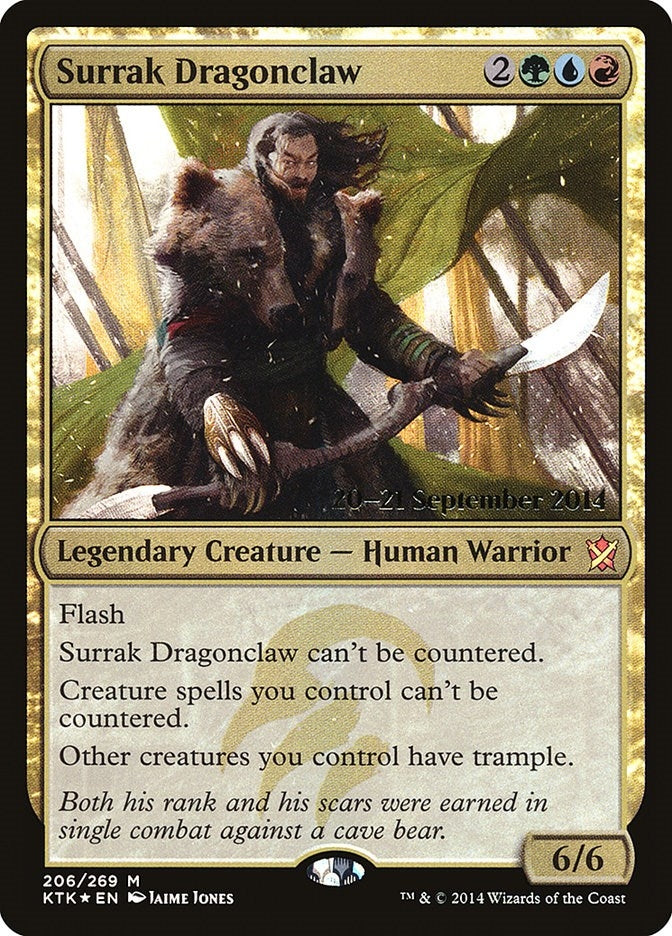 Surrak Dragonclaw (206) (Prerelease Cards)