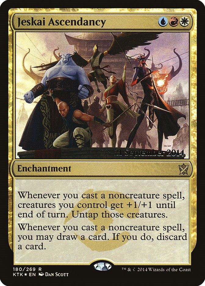 Jeskai Ascendancy (180) (Prerelease Cards)
